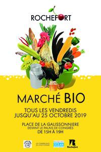 affiche du marché bio